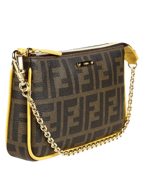 fendi faith pouch price|Fendi small pouch.